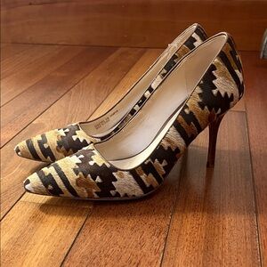 Limited Edition Cole Haan Grand OS Pattern Haircalf Women's Heels Size 6